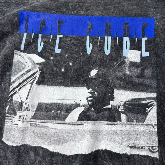 Ice‎ Cube rapper tshirt faded black color - Picture 3 of 4